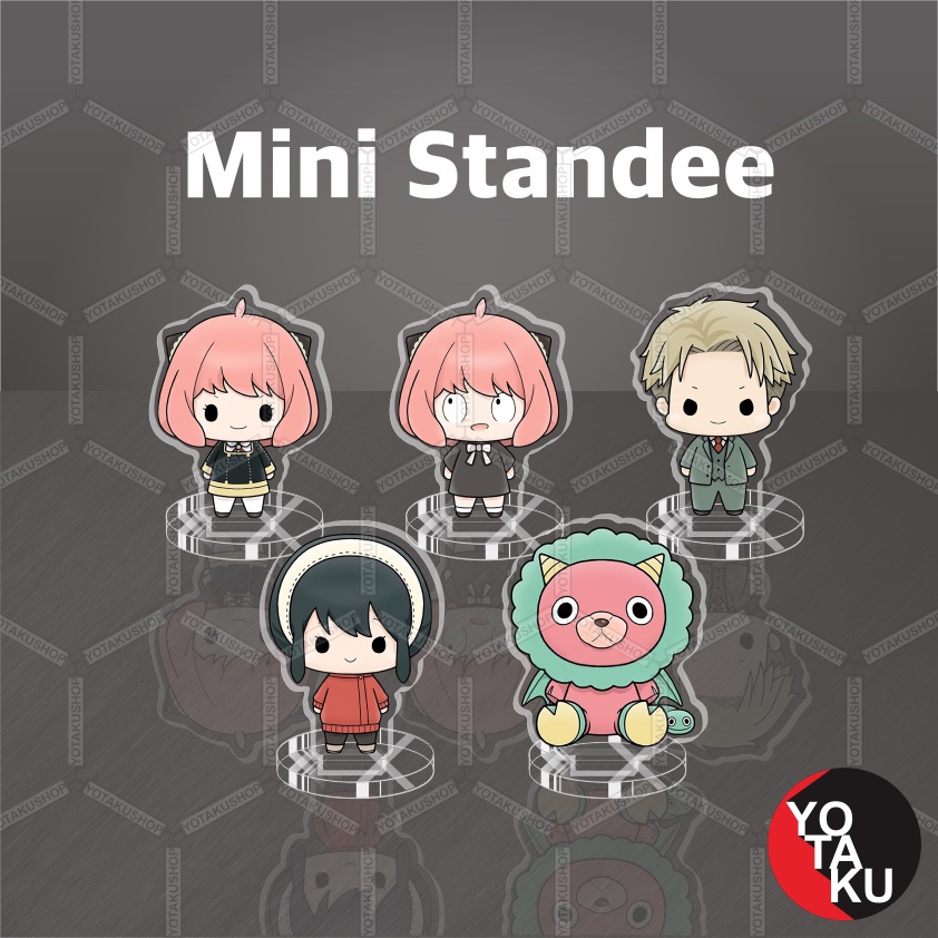 Mini Standee Figure Anime Akrilik Spy X Family Seri 2 YOTAKUSHOP