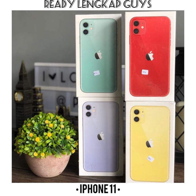 iphone 11 second original 64 gb 128 gb 256 gb resmi no rekondisi