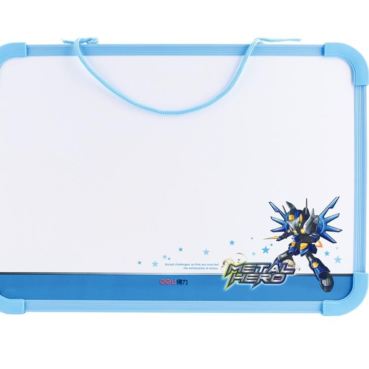 

♠Deli papan tulis gantung magnetik putih untuk anak-anak menggambar dan menulis 25*35 cm 7800 ➲HKM♠