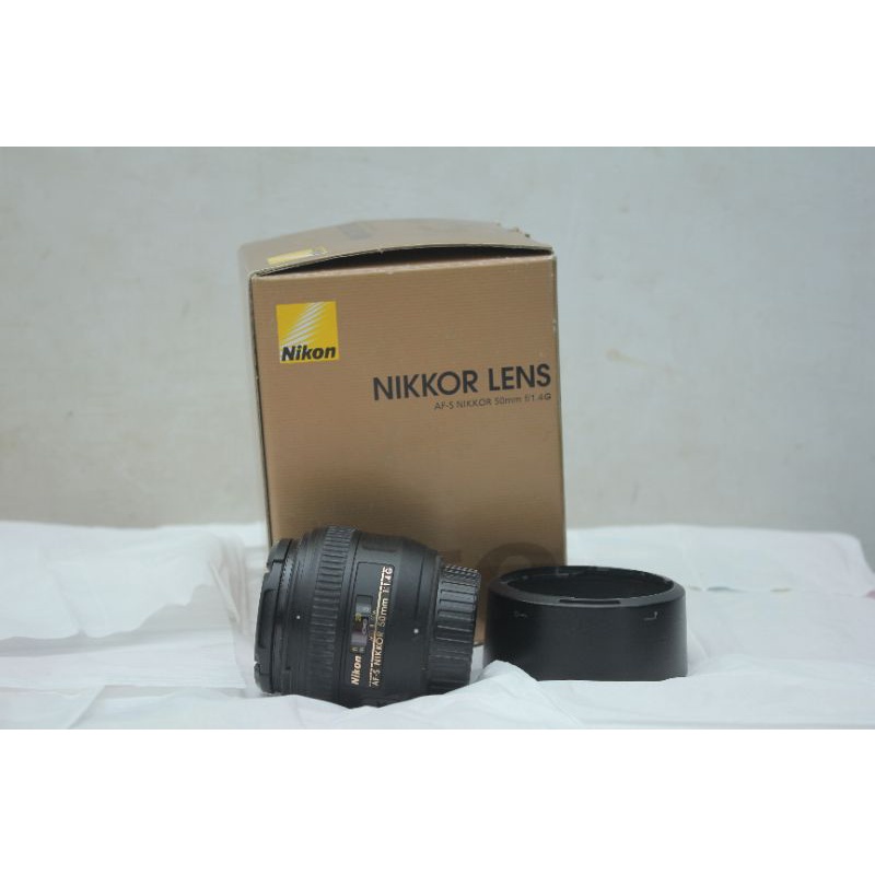 lensa nikkor afs 50 mm f.14 g