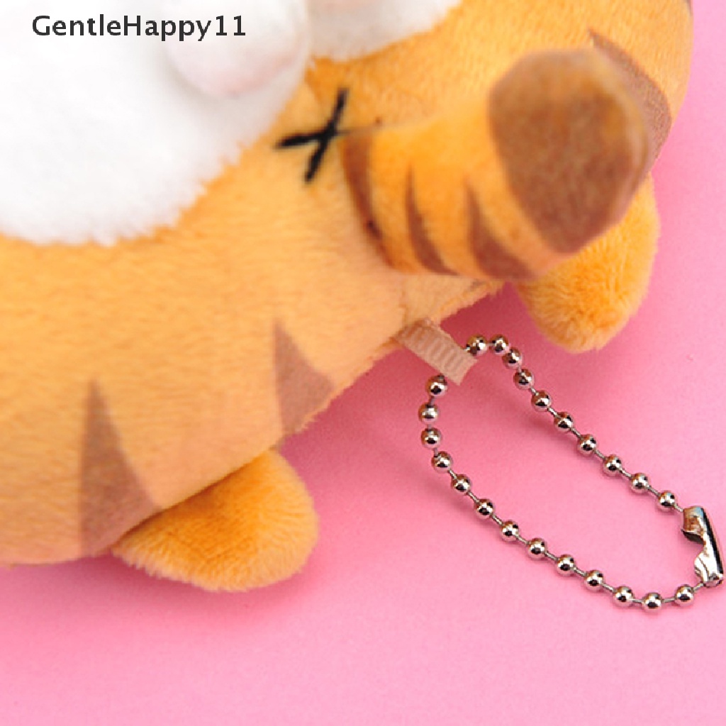 Gentlehappy Gantungan Kunci Bentuk Pantat Kucing Corgi Bahan Plush