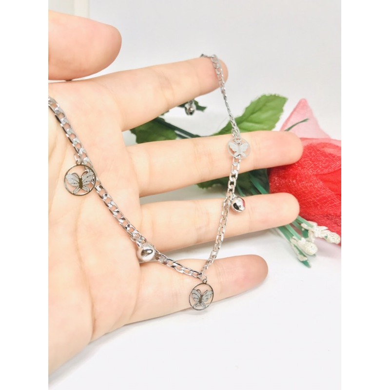 Gelang kaki emas silver wanita Xuping