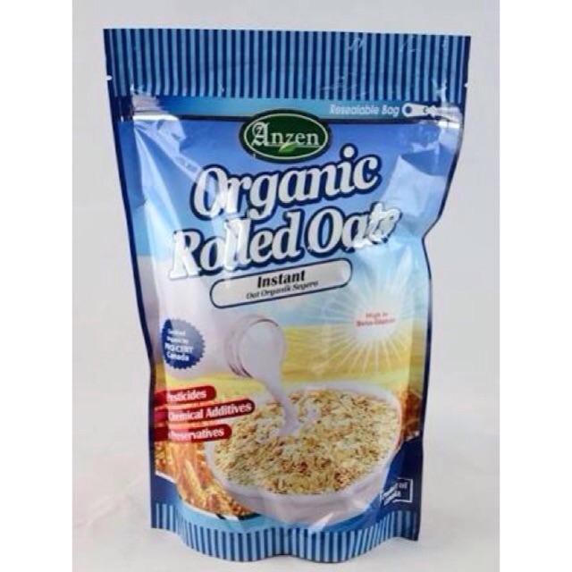 

ANZEN ORGANIC ROLLED OATS INSTANT 500GR