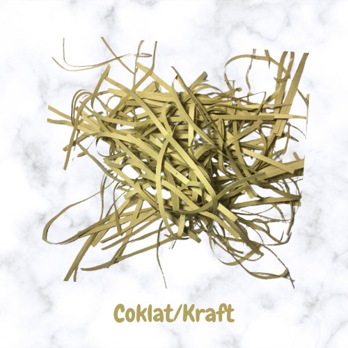 

kertas cacah/kertas serut/isian parcel/gift box filler/shredder paper