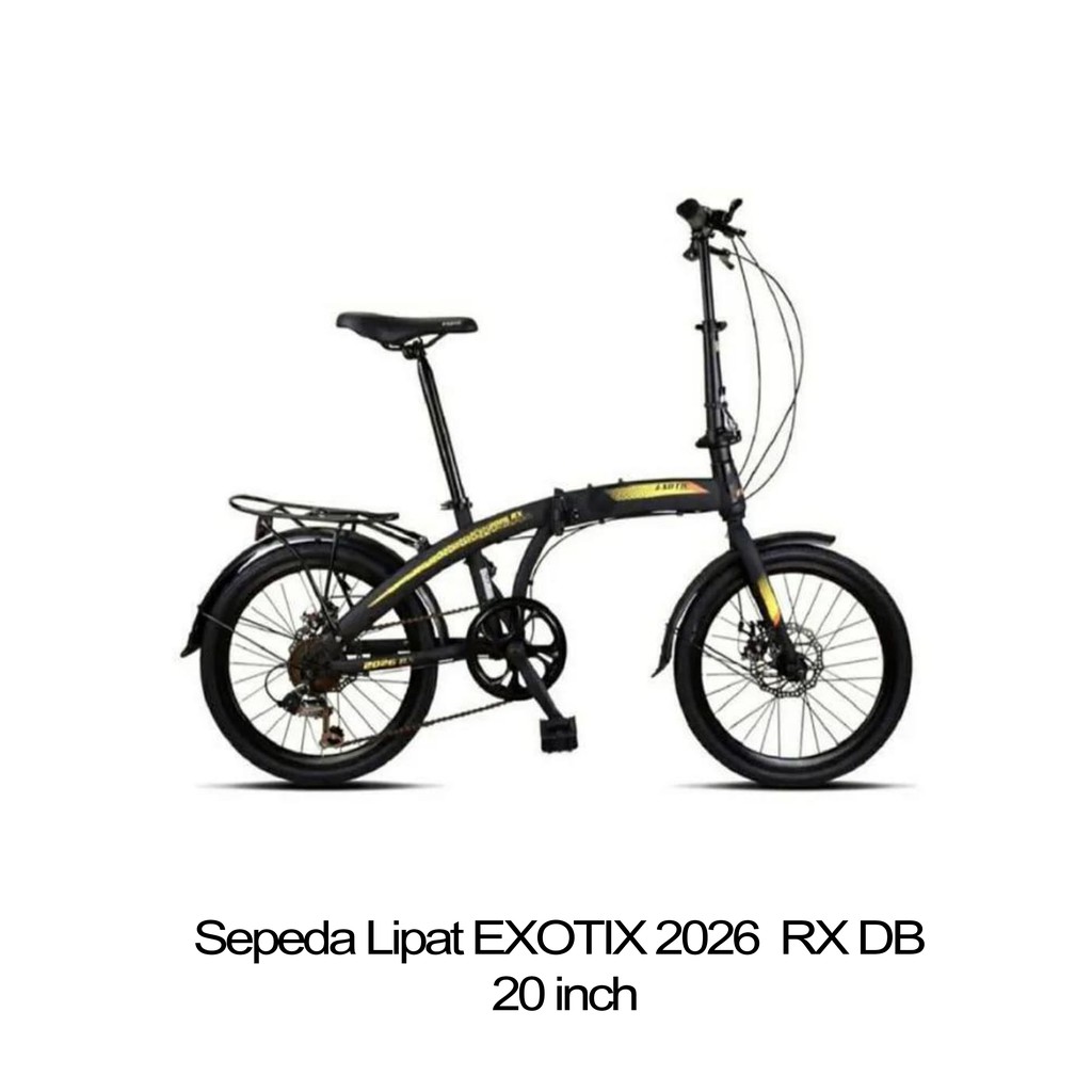 Gramedia Depok - SEPEDA LIPAT EXOTIC 2026 RX DB 20 INCH