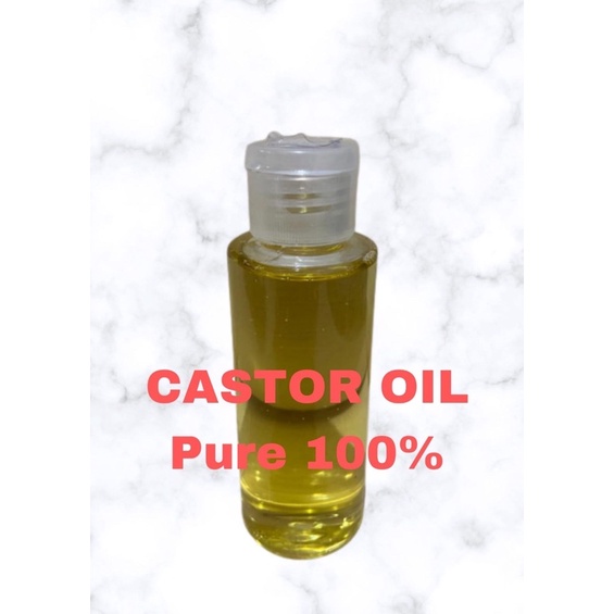 CASTOR OIL PURE 100% MINYAK JARAK MURNI PURE CASTOR OIL 100 ML UNTUK KECANTIKAN DAN RAMBUT