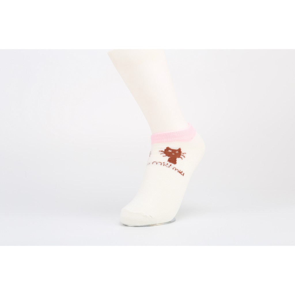 BEE - Kaos Kaki Ankle Cute Kaos Kaki Pendek Motif Semata Kaki Import Murah SC - 16-KUNING