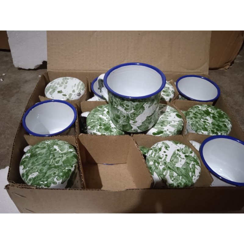 gelas enamel