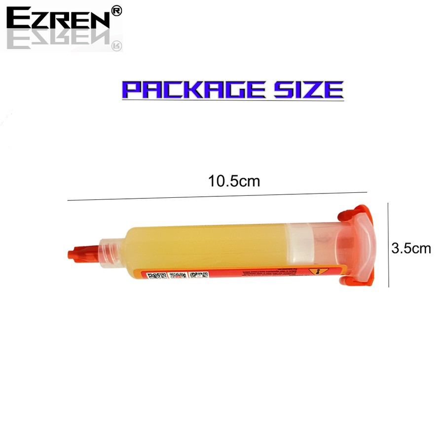 Ezren MCN-UV10 Flux Paste Solder Minyak Solder Premium SMD PCB BGA PGA