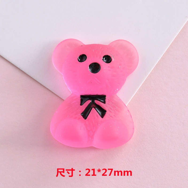 Little bear 1 Pc Aksesoris Stiker Gesper Sepatu crocs clog jibbitz diy charm pin