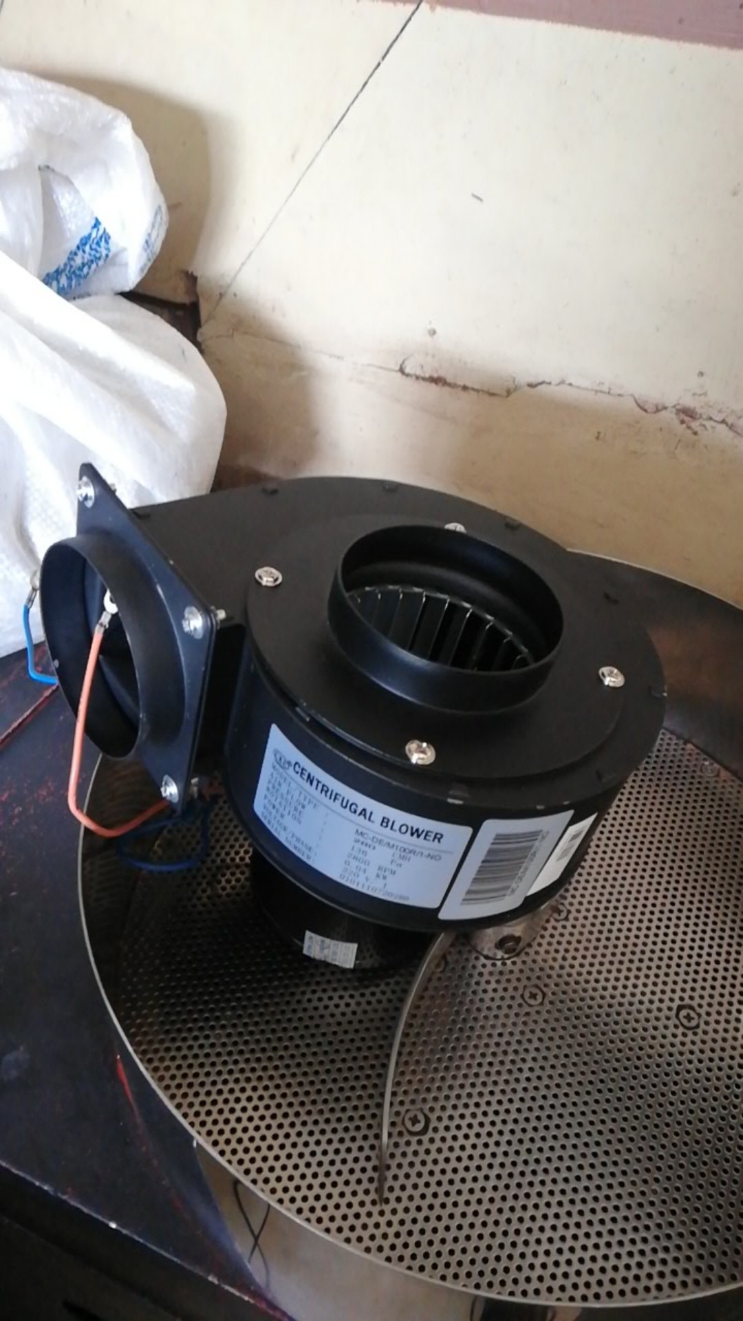 Cke Mini Centrifugal Mc-de M100r Blower Keong Blower Dapur / Penghisap Asap Dapur