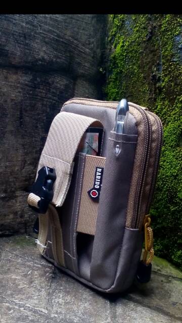 Preee tali selempang..Tas hp pinggang 1188 dompet hp outdoor army