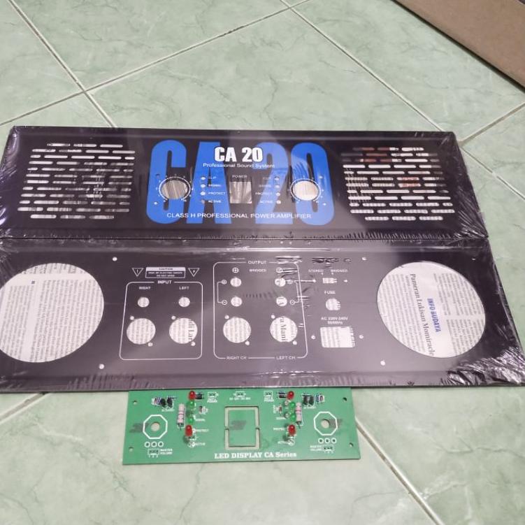 Keluaran Terbaru.. Plat panel ca 20+led panel depan box ca