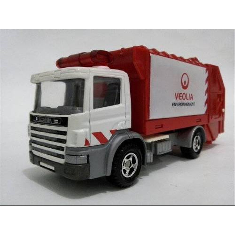 DIECAST MAJORETTE GARBAGE TRUCK