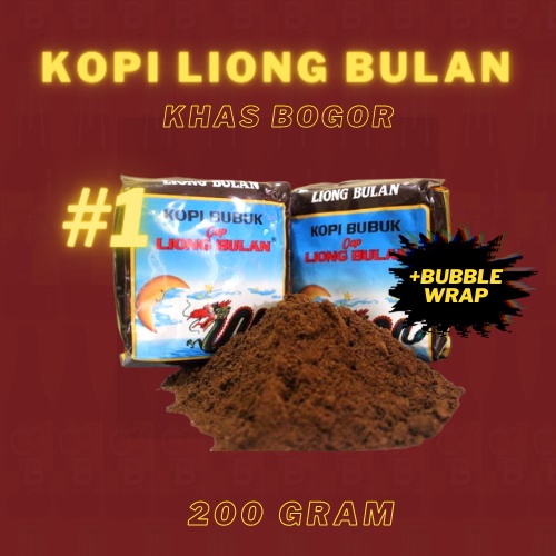 

Kopi Liong 200gr TANPA GULA Khas Bogor