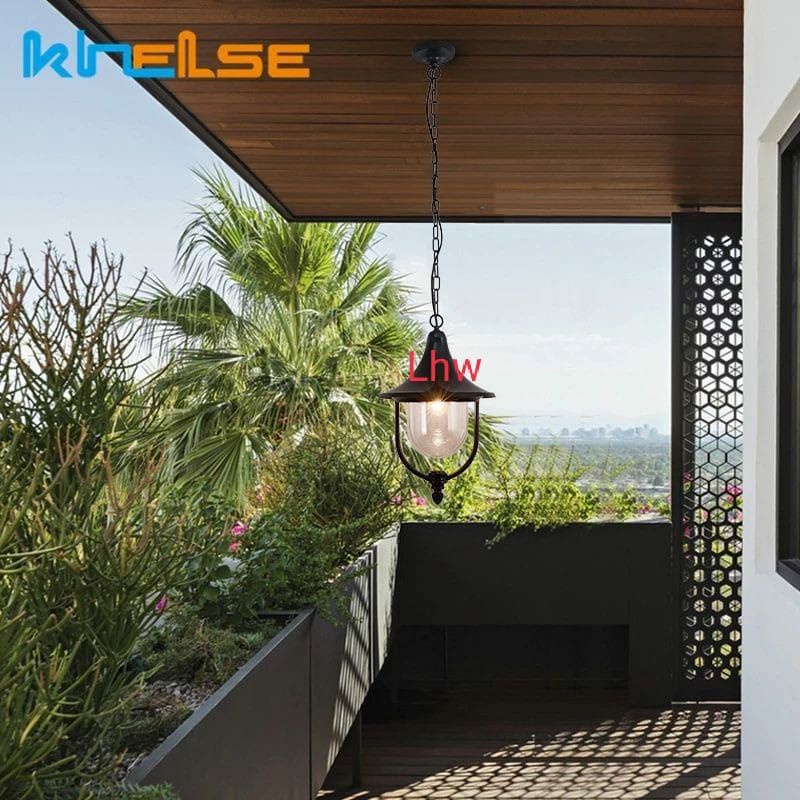Lampu gantung outdoor indoor 1002 dekorasi teras,cafe