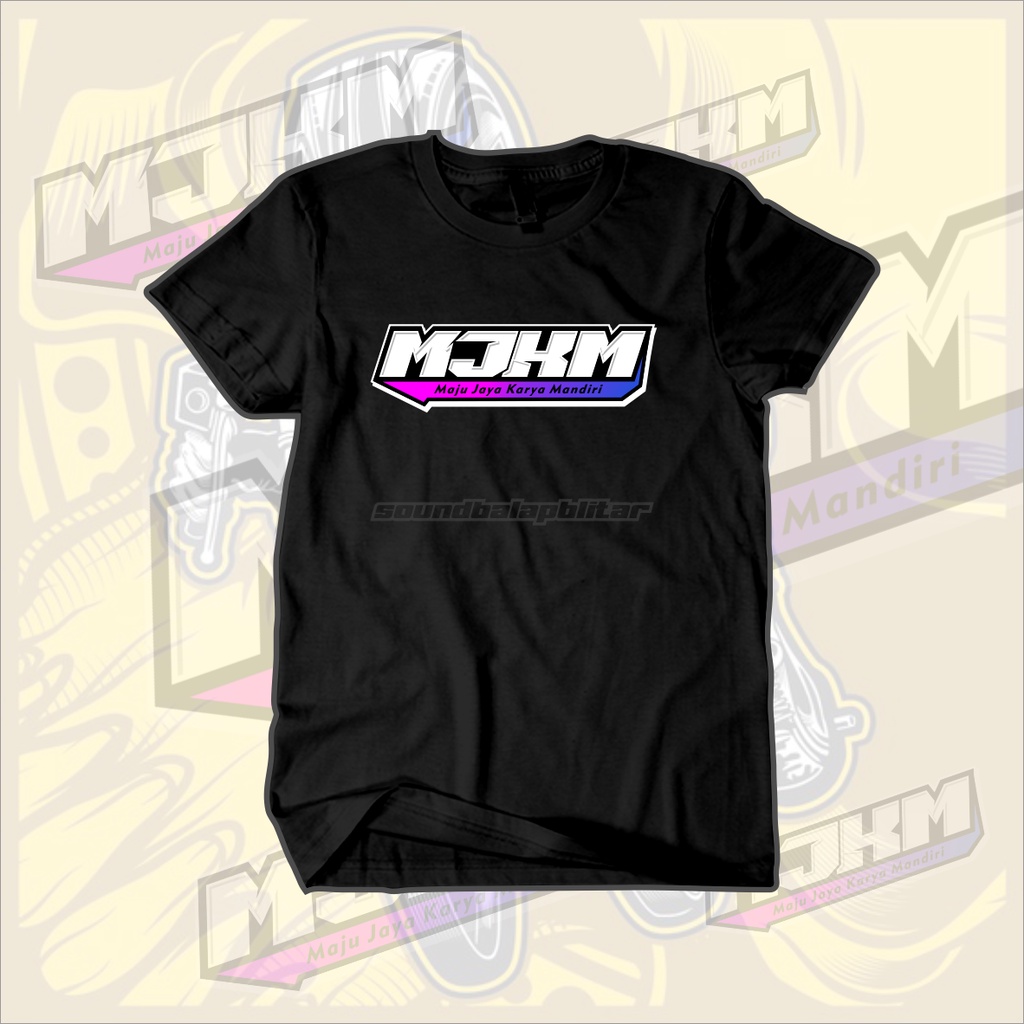 Kaos MJKM - Distro Bengkel Motor MJKM Karya Mandiri - Soundbalapblitar