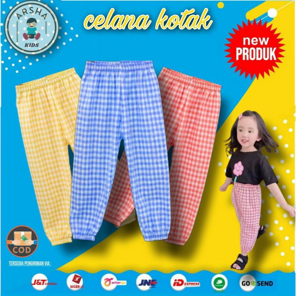 CELANA PANJANG ANAK PEREMPUAN 6-12 TAHUN BAGGY PANTS ANAK CLANA JOGGER ANAK MURAH HARIAN