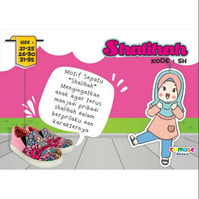 Sepatu anak perempuan cumose grade B
