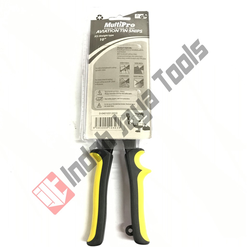 Gunting Baja Ringan Lurus MULTIPRO - Aviation Snips Hollow Seng