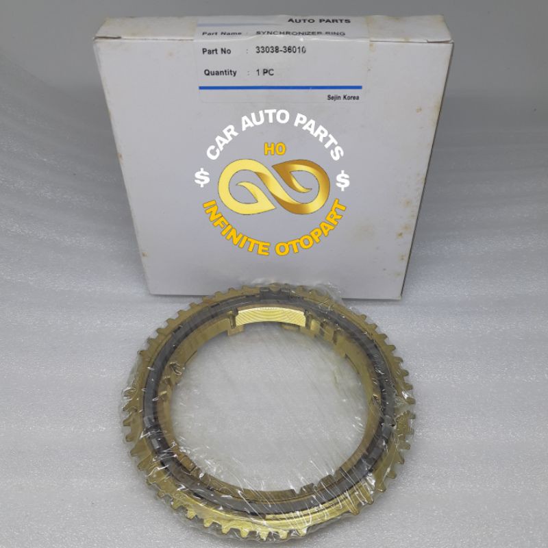 RING SYNCROMISE SYNCHRONIZER ASSY SET DUTRO HT125 33038-36010 SEJIN KOREA