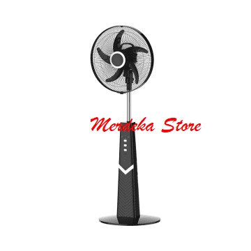 KRISBOW KIPAS ANGIN LANTAI RECHARGEABLE EMERGENCY STANDING FAN 18 INCI