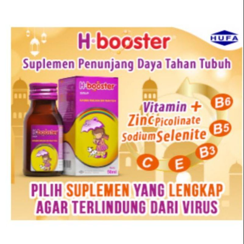 H-Booster sirup vitamin anak