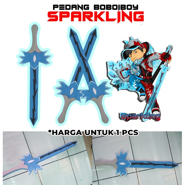 PEDANG BOBOIBOY SPARKLING BISA COD KEREN MIRIP ASLINYA