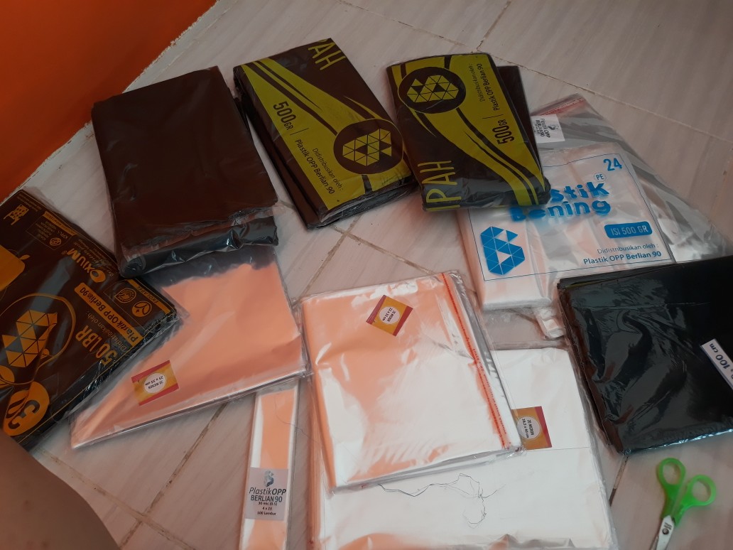 Kantong Plastik Bening Uk 24 / Kantong Plastik Pe Bening 500 Gr / Kantong Plastik Transparan