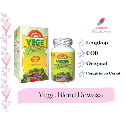 VegeBlend / Vege Blend Adult isi 30 kapsul
