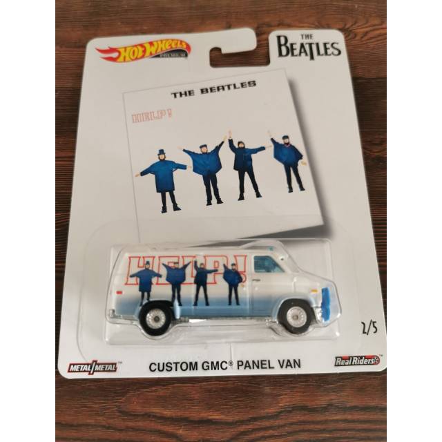 Hot Wheels The Beatles retro pop culture volkswagen t1 panel vw custom gmc panel van hotwheels