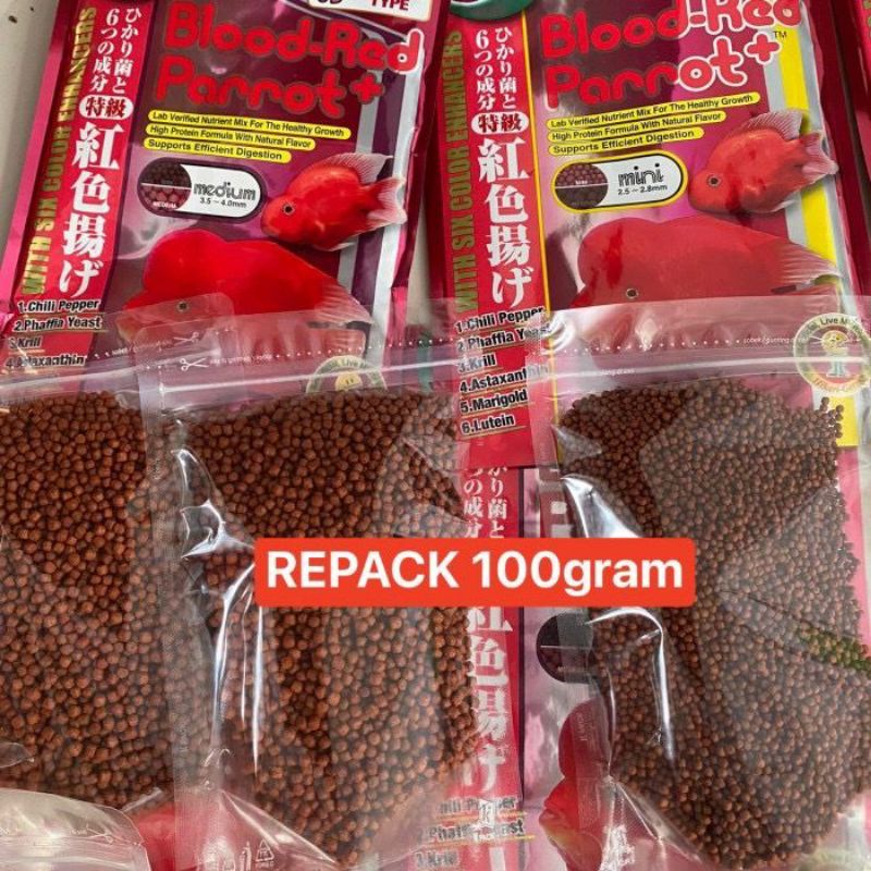 

BLOOD RED PEROT REPACK 100GRAM
