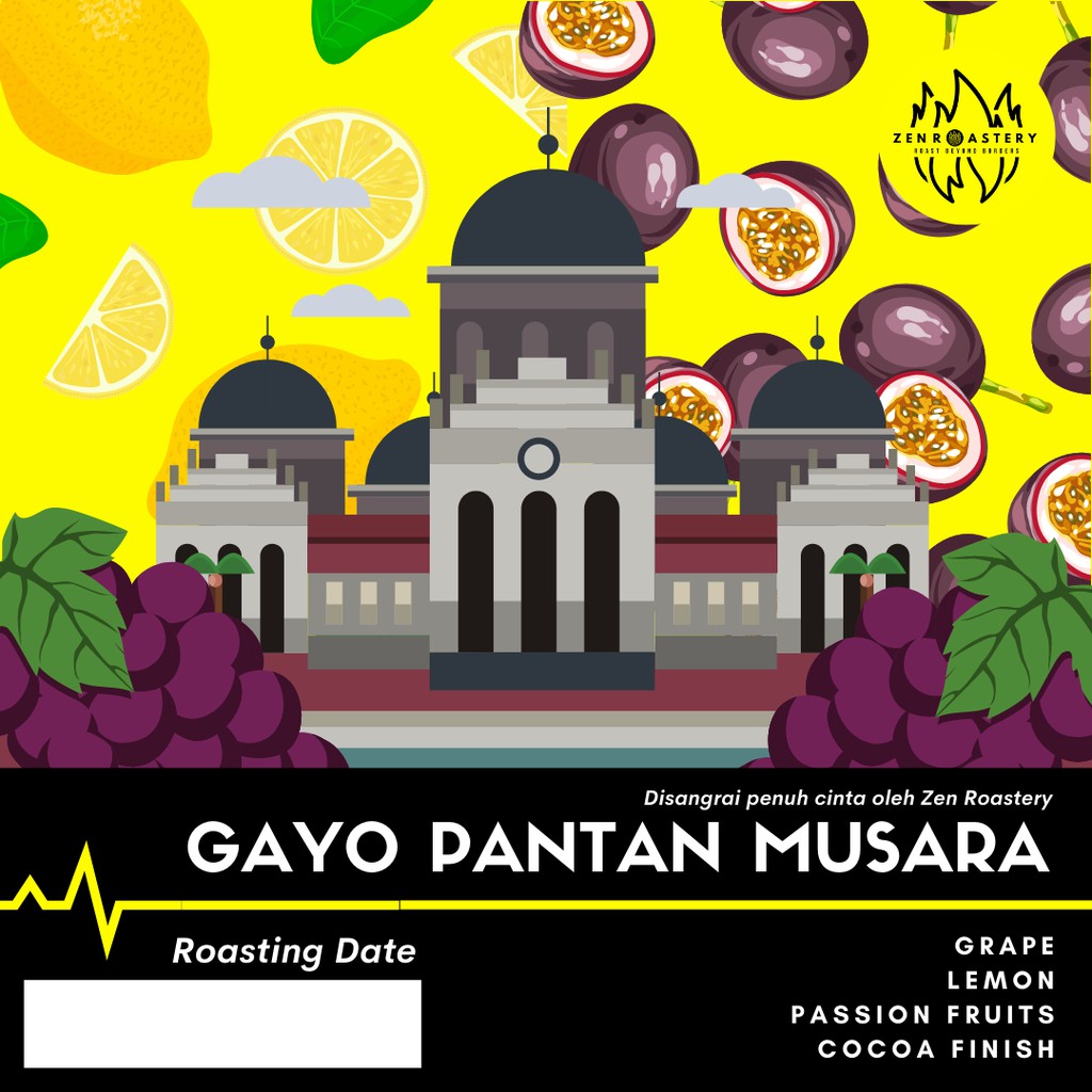 

Kopi Sweet Gayo Pomelo 100 Gr Zen Roastery