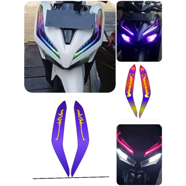 Stiker alis honda new vario 150 RGB lafaz kaligrafi