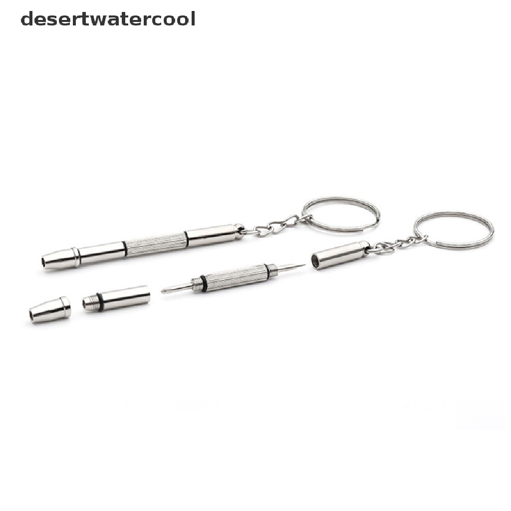 Deid 4 In 1 Obeng Reparasi Kacamata Dengan Gantungan Kunci