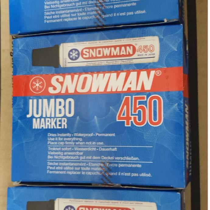 

SPIDOL JUMBO SNOWMAN 450 / SPIDOL BESAR PERMANENT