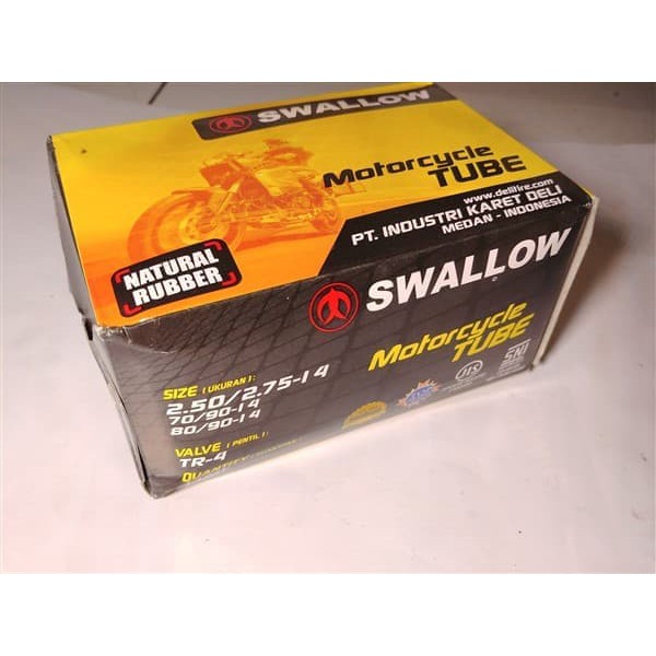 Ban Dalam Swallow 70/90 - 14 Dan 80/90 -14 Ban Dalam Belakang Mio Xeon