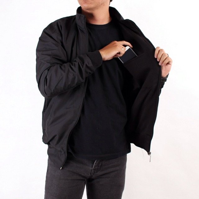 jaket harrington polos WOLV original 100%