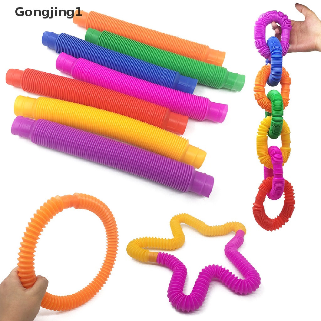 Gongjing1 Mainan Fidget Tabung Teleskopis Untuk Anak