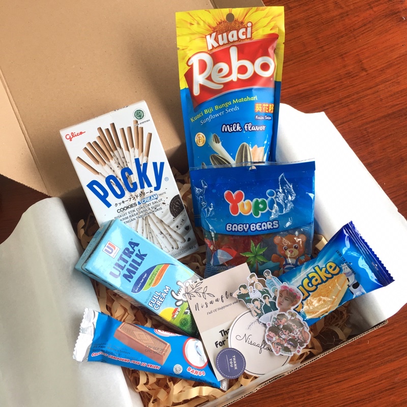 

Hampers Snack Box blue