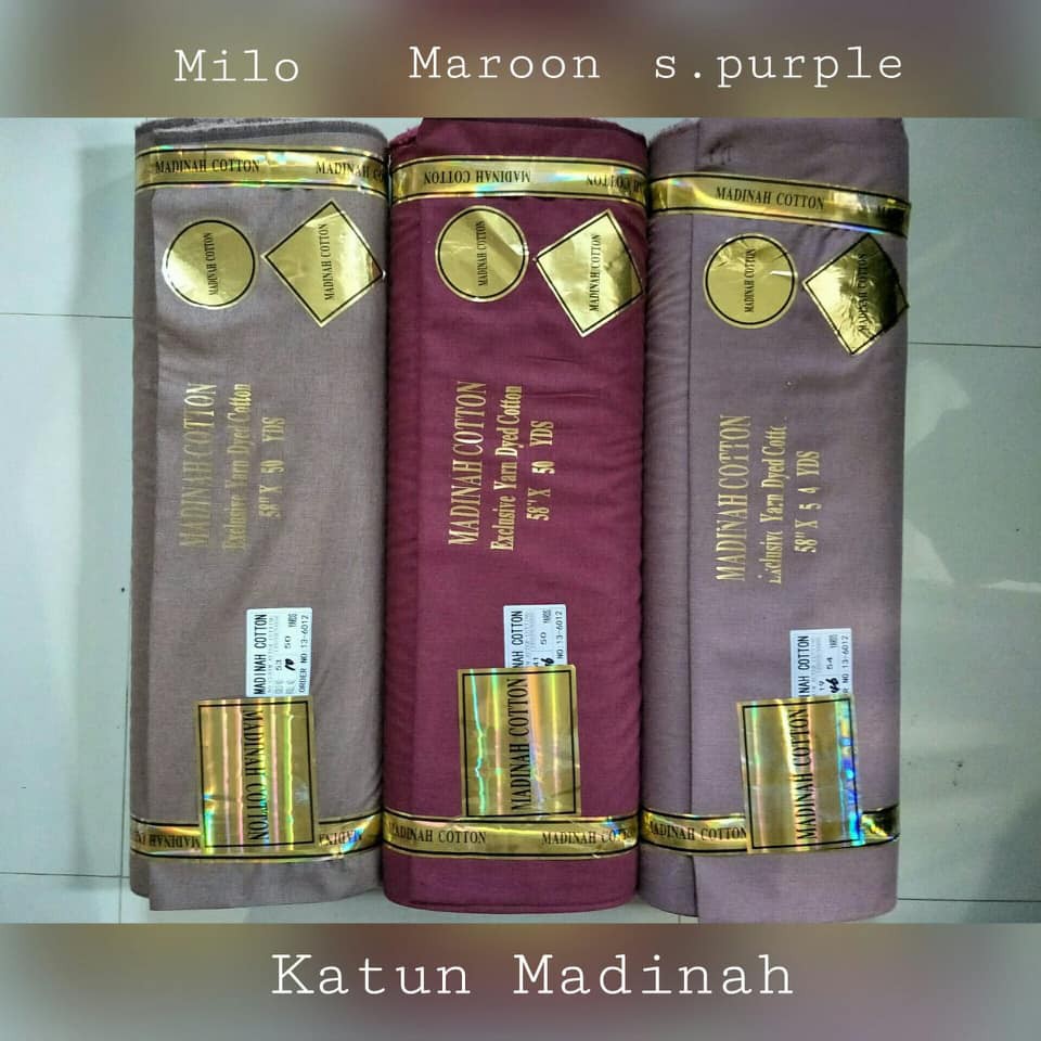 Kain Katun Madinah Fodu 0.5 Meter (Seri 1) - Bahan Cotton Madina Medina-7