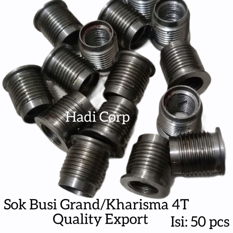 Sok Busi Motor Bebek 4T / Sok Drat Busi Grand dan Kharisma Pnp Kualitas Export