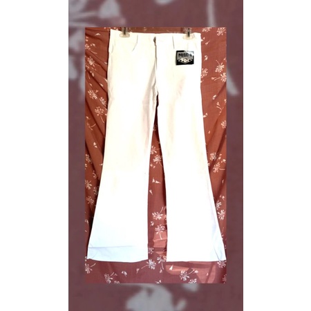 celana cutbray putih