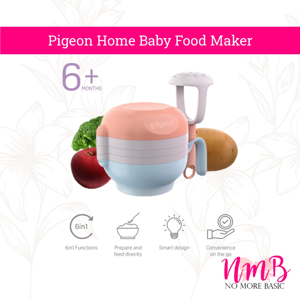 Pigeon Home Baby Food Maker - Alat MPASI Makanan Bayi - BPA FREE