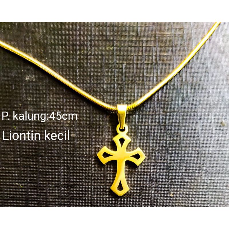 Kalung Salib fashion aksesoris salib liontin salib