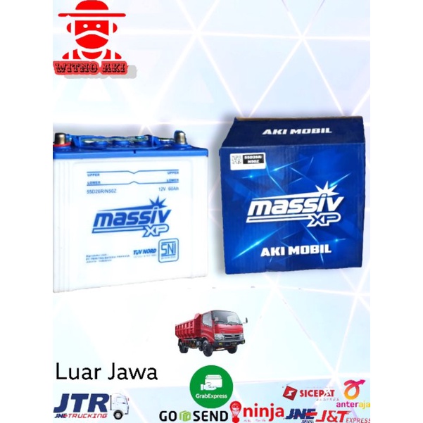 Aki massiv xp n50z dyna, elf, fuso, cold diesel inpr