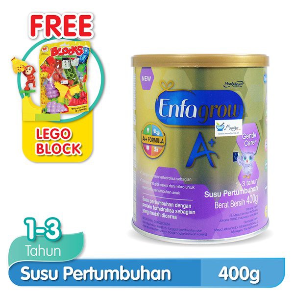 Enfagrow A Plus Gentle Care Susu Formula untuk Gangguan Pencernaan 400 gr