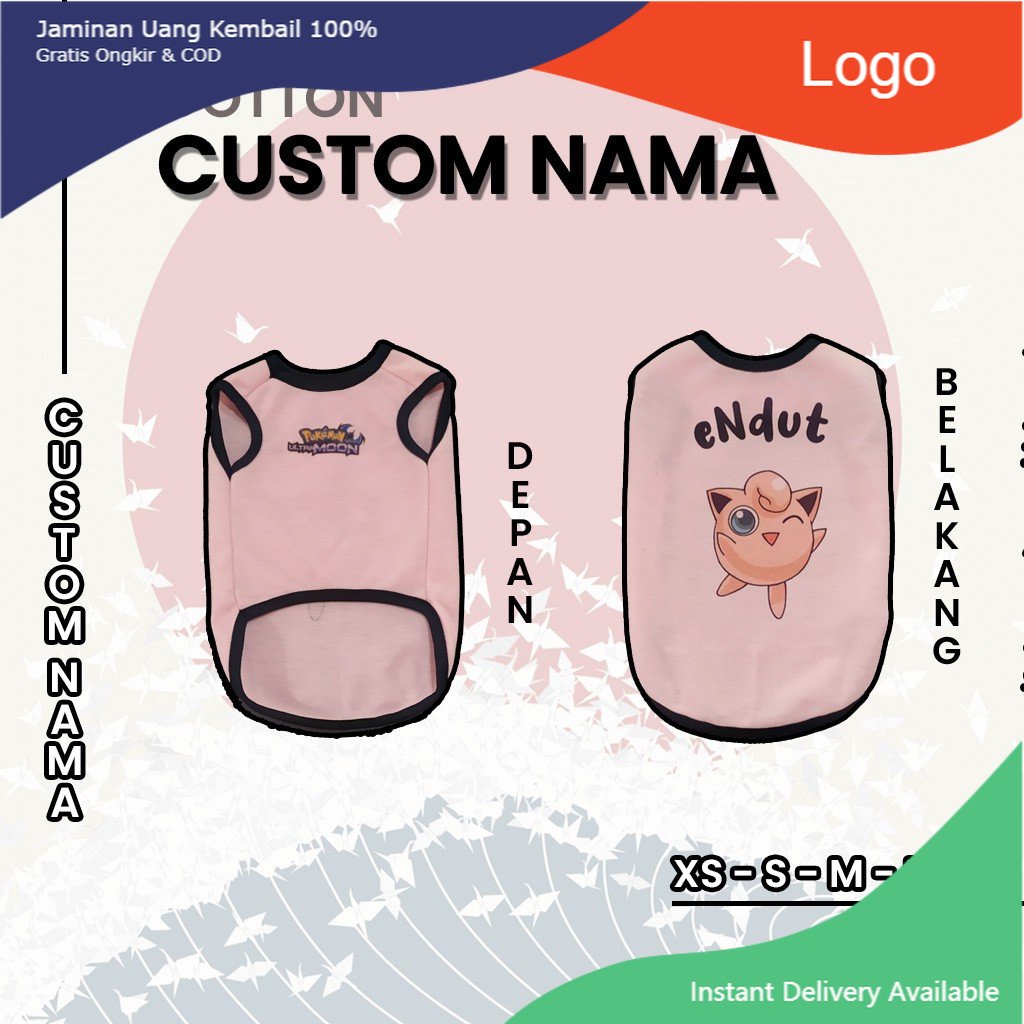 petsop berkualitas Baju kucing lucu murah aksesoris hewan kecil besar betina jantan berkualitas - CU