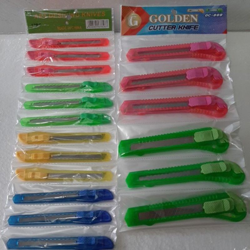 

Pisau Cutter Besar / Kecil Golden Cutter Knive