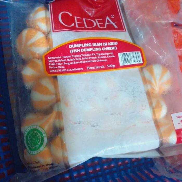 

dumpling ikan isi keju